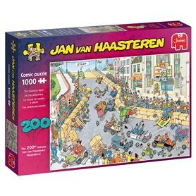 Jumbo Spiele Jan Van Haasteren JUM20053 Puzzle de Courses de boîtes à Savon 1000 pièces Multicolore