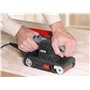 Skil 1210AA Ponceuse à Bande (650W, 76 x 457 mm, Centrage automatique de la Bande, Sac à Poussière, Bande abrasive)