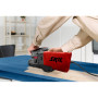 Skil 1210AA Ponceuse à Bande (650W, 76 x 457 mm, Centrage automatique de la Bande, Sac à Poussière, Bande abrasive)