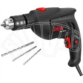 Skil 6002CA Perceuse à Percussion avec Mandrin à Clé (500W
