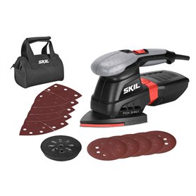 Skil Fox 3-en-1 7220AC Ponceuse Multifunction a Variateur de Vitesse (250W