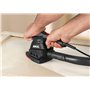 Skil Fox 3-en-1 7220AC Ponceuse Multifunction a Variateur de Vitesse (250W, 100 x 150 mm / 125 mm, Sac à Poussière, 10 Feuilles 