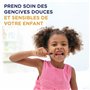 SIGNAL - Brosse à Dents Enfants 7+ ans - Bouts arrondis et ventouse pour une brosse à dents ludique - Extra souple (lot de 3 Bro
