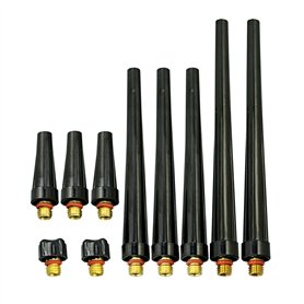 RIVERWELD Bouchons Arrière TIG 41V33 41V35 41V24 41V24L Extra longue Moyenne courte Compatible pour DB PTA SR WP 9 20 25 Accesso