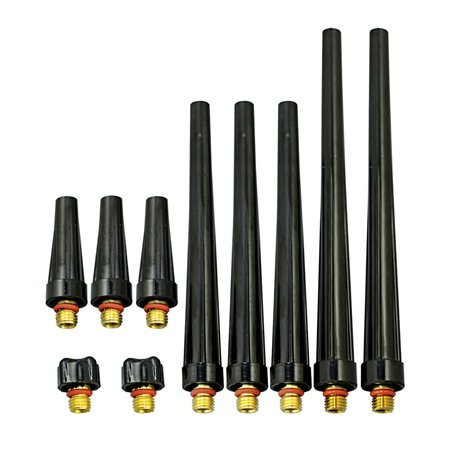 RIVERWELD Bouchons Arrière TIG 41V33 41V35 41V24 41V24L Extra longue Moyenne courte Compatible pour DB PTA SR WP 9 20 25 Accesso