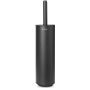 Brabantia - Brosse de Toilettes et Support Mindset - Poignée de Protection en Acier - Résiste à la Corrosion - Accessoire de Sal