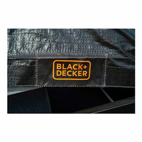 Housse pour remorque Black & Decker Noir 1