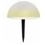 Grundig Lampe Solaire Jardin – Spot LED Extérieur – Éclairage Solaire Rgb et Blanc Chaud – sans Fil IP44