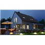 Grundig Lampe Solaire Jardin – Spot LED Extérieur – Éclairage Solaire Rgb et Blanc Chaud – sans Fil IP44