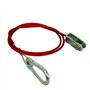 Câble de frein Carpoint de sécurité avec mousqueton 100cm 1500N/150kg