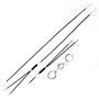 Young Wolf BMX Gyro Mountain Bike Brake Cables Front + Arrière, Upper + Lower Spinner Rotor Cable Rotor Set Comaptible