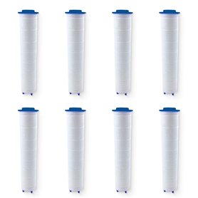 Filtre Pommeau de Douche，8 Pcs Filtre Douche en Coton PP de Douchette Anti-calcaire Amovible pour Douchette (87.5mm)
