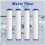 Filtre Pommeau de Douche，8 Pcs Filtre Douche en Coton PP de Douchette Anti-calcaire Amovible pour Douchette (87.5mm)