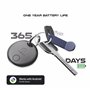 HH-Tech SmartTag pour appareils Google et Android, compatible avec l'application Google Findmy (Noir)