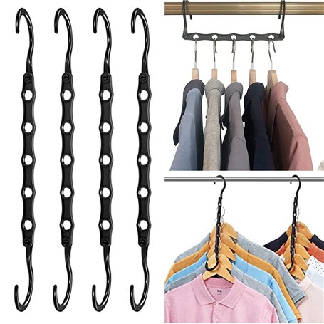 Zhioudz 4 Pcs Cintre Magique