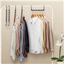 Zhioudz 4 Pcs Cintre Magique,Cintre Gain de Place,Organisateur de Cintres, de Cintre Rangement et Organisation,Cintre Multifonct