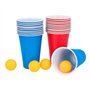 22 gobelets et 4 balles