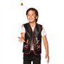 Boland- Weste Veste, Unisexe-Adulte, 10204065, Rouge/Noir, 4-7 Ans