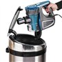 Bestron Aspirateur à main sans sac avec tube télescopique, Rayon d'action : 6,5 m, Capacité : 0,6 L, 600 W, bleu/gris