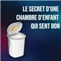 Sentipure® Filtre anti-odeurs pour seau à couches - absorbe mauvaises odeurs, les gaz d'ammoniac dangereux, compatible avec seau