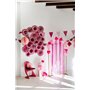 Folat 24312 papier rose Bannière Drapeau Fanion-Perfect Pink-6 mètres fête de mariage pour festival, carnaval, décoration d'anni