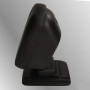 AUTO-STYLE Accoudoir simili cuir compatible avec Opel Crossland 2017-, Noir