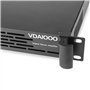 Vonyx VDA1000 Amplificateur Professionnel 2x 500W Classe D - Noir, Entrée Stéréo, Entrée 6,35mm, XLR, Sorties Speakon NL-4, Idéa