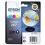 Cartouche d'encre originale Epson WF-100W 267 INK CARTRIDGE Tricolore (5 Unités)