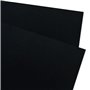 Florence Papier Aquarelle Lisse - A4 - Noir - 10 feuilles - 300 g/m² - Sketchbook pour le Dessin, la Calligraphie et la Peinture