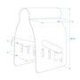 ProPlus 341326S Antivol Tête d'Attelage Mobile avec Cadenas Disques Métal