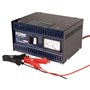 FERM Chargeur de batterie / démarreur pour voiture - 6V / 12V - Max. 75Ah - 5A