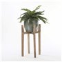 Mica Decorations Ascot Plant Stand Wood Light Brown - 38 x 38 x 60 cm