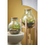 Mica Decorations Ascot Plant Stand Wood Light Brown - 38 x 38 x 60 cm