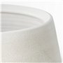 Mica Decorations Douro Pot de fleurs terre cuit rond blanc cassé 23 x Ø 26 cm - Pot de plante