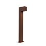 Qazqa baleno - Lampe sur pied extérieur Moderne - 1 lumière - L 153 mm - Brun rouille - Rustique