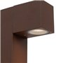 Qazqa baleno - Lampe sur pied extérieur Moderne - 1 lumière - L 153 mm - Brun rouille - Rustique,Moderne - Éclairage extérieur