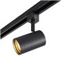 QAZQA jeana - Système de rail spot luminaire plafond, plafonnier compatible pour led - 14 lumière - L 753 cm - Noir - Moderne - 