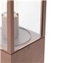 QAZQA charlois - Lampe sur pied extérieur - 1 lumière - L 14 cm - Brun rouille - Rustique - éclairage extérieur