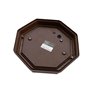 Qazqa bri - Plafonnier - 1 lumière - Ø 21.3 cm - Brun rouille - Rustique - éclairage extérieur