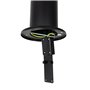 QAZQA rox - Lampe sur pied extérieur - 1 lumière - Ø 11.9 cm - Noir - Moderne, Design - éclairage extérieur
