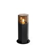 QAZQA denmark - Lampe sur pied extérieur - 1 lumière - Ø 15 cm - Noir - Moderne - éclairage extérieur