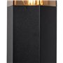QAZQA denmark - Lampe sur pied extérieur - 1 lumière - Ø 15 cm - Noir - Moderne - éclairage extérieur