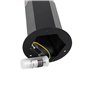 QAZQA denmark - Lampe sur pied extérieur - 1 lumière - Ø 15 cm - Noir - Moderne - éclairage extérieur