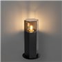 QAZQA denmark - Lampe sur pied extérieur - 1 lumière - Ø 15 cm - Noir - Moderne - éclairage extérieur