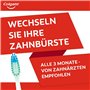 Colgate Total Lot de 2 brosses à dents de nettoyage complet 1 + 1 Medium