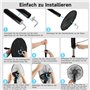 Aigostar Ventilateur sur Pied avec Télécommande, Puissant et Silencieux, 7 Pales, 3 Vitesses, 3 Modes, Minuterie 7,5h, Oscillati