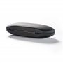 FEFI Etui à lunettes softtouch noir - Hardcase - y compris chiffon de nettoyage de lunettes de haute qualité
