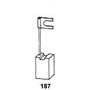 Balais de Charbon Asein 1234 pour DeWalt Ponceuse D21580K