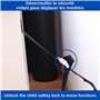 Sangles de Sécurité Noires de 68 cm