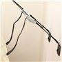Sangles Anti-Basculement, 1 Set, en Noir, pour Télévision et Meubles, Sangles de Sécurité Noires de 68 cm, Protection pour enfan